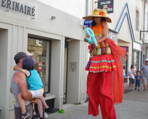 Sculpture de ballons - La Compagnie Les Pléiades